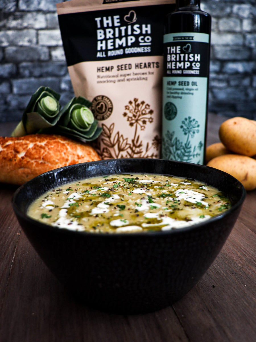 Potato, Leek & Hemp Soup The British Hemp Company